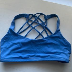 Lululemon blue sports bra